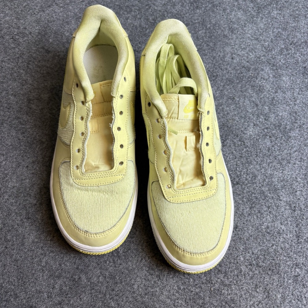 Nike Air Force 1 LV8 GS Citron Tint Yellow Sneakers Size 7Y AV8183-800